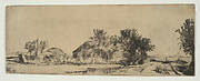 Landscape with a Road Beside a Canal