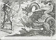 Hercules and the Serpent Ladon