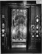 Detail of south wall of the Peacock Room, 1908, Detroit. Photographed by George