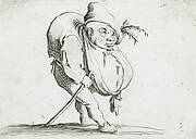 A Hunchback with a Cane