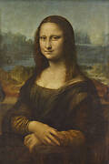 Portrait of Lisa Gherardini, wife of Francesco del Giocondo, known as "Monna Lisa, la Gioconda" or "Mona Lisa", 1503-1519