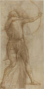 Figure of an Archer [recto]