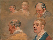 Studies of Jacky Turner and the Reverend Charles Hope's Gardener