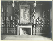 Peacock Room looking north, Detroit, 1908. Photographed by George Swain.