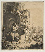 Christ and the Woman of Samaria among Ruins