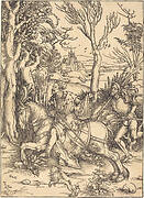 The Knight on Horseback and the Lansquenet