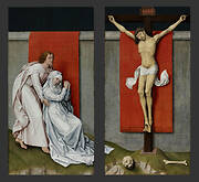 The Crucifixion, with the Virgin and Saint John the Evangelist Mourning