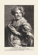 Portret van de schilder Simon de Vos