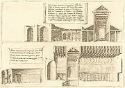 Elevation of Churches including the Holy Manger