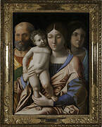 Holy Family with a Female Saint