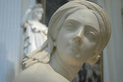 Odalisque, James Pradier (detail of face from the front)