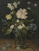 Still Life with Flowers in a Glass