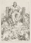 Et ecce sedes posita erat in coelo... (God the Son in Majesty on the Throne Surrounded by the Four Creatures and Worshipped by the Twenty-four Elders)