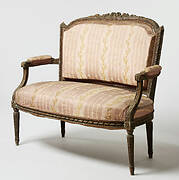 Settee from the original furnishings of the György Ráth Villa