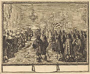 Ceremony of the Contract of Marriage between Vladislas IV, King of Poland, and LouiseMarie of Gonzaga, Princess of Mantua, at Fontainbleau