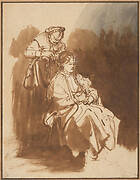 A Young Woman Having Her Hair Braided, c. 1635