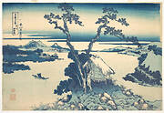 冨嶽三十六景　信州諏訪湖|Lake Suwa in Shinano Province (Shinshū Suwako), from the series Thirty-six Views of Mount Fuji (Fugaku sanjūrokkei)