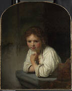 Girl at a Window