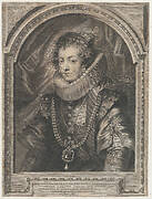 Portrait of Elisabeth of Bourbon, Queen of Spain