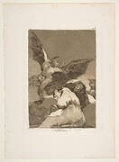 Plate 48 from' Los Caprichos': Tale-Bearers--Blasts of Wind (Soplones.)