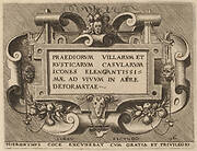 Title Page for "Praediorum Villarum"