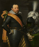 Portrait of an Officer, possibly Adolf van Meetkerken (d. 1625)