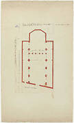 Ground-plan of the Sint-Petruskerk, 's-Hertogenbosch