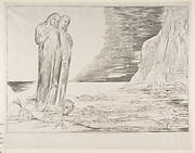 The Circle of Traitors: Dante's Foot Striking Bocca degli Abbate, from Dante's Inferno, Canto XXXII