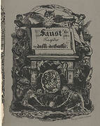 Faust: portfolio cover