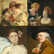 Pierre-Paul Rubens, Georges de La Tour, Edouard Manet, Joseph Ducreux, détails