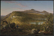 A View of the Two Lakes and Mountain House, Catskill Mountains, Morning