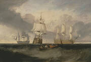 The Victory Returning from Trafalgar, in Three Positions