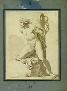 Prometheus chained to rock