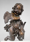 Putto Holding Shield to His Left