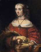 Portrait of a Lady with a Lap Dog