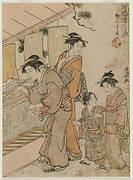 The Fourth Month (from the series Fashionable Monthly Visits to Temples in the Four Seasons)