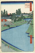 One Hundred Famous Views of Edo “Benkei Moat from Soto-Sakurada to Kojimachi”