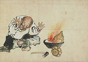 Burning a Buddhist Image