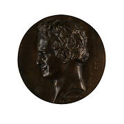 Portrait Medallion of Friedrich Wilhelm Heinrich Alexander von Humboldt