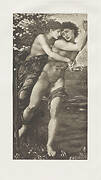 Phyllis and Demophoon. From the portfolio: The Work of E. Burne-Jones.