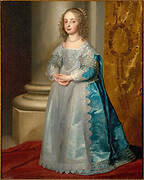 Portrait of Mary, Princess Royal, as a girl