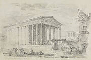 The "Maison Carrée" in Nimes