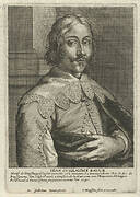 Portret van Johann Wilhelm Baur