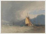 Boats off the Coast, Storm Approaching