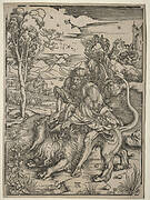 Samson Killing the Lion