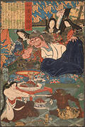 Shutendōji Surrounded by Women