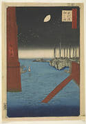 Eitaibashi, from the series, One Hundred Famous Views of Edo