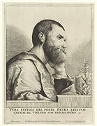 Portret van Pietro Aretino