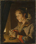 Old Woman Praying