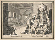 Apollo Abusing Leucothe in the Form of Eurynome, Her Mother